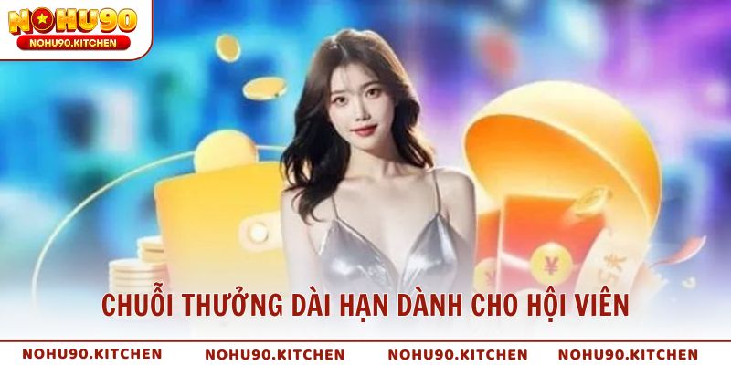 Chuỗi thưởng dài hạn dành cho hội viên mới NOHU90