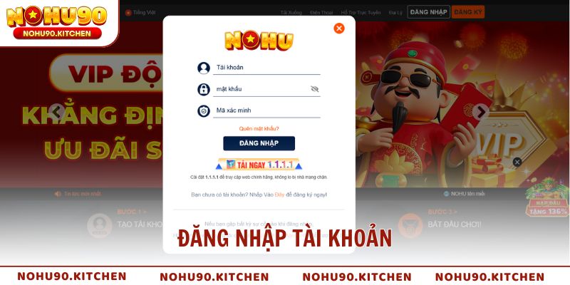 Đăng nhập tài khoản