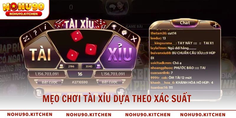 Mẹo chơi tài xỉu dựa theo xác suất và thống kê