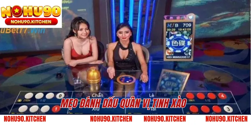 Mẹo đánh dấu quân vị tinh xảo 