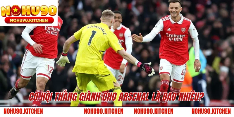 Cơ hội thắng giành cho Arsenal là bao nhiêu?