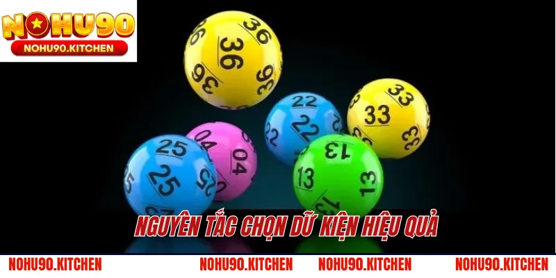 Nguyên tắc chọn dữ kiện hiệu quả